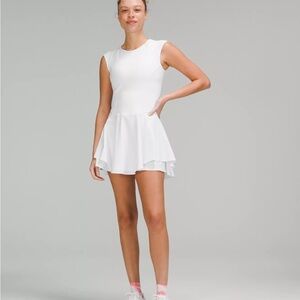 Lululemon Everlux White Tennis Dress 4 NWT New